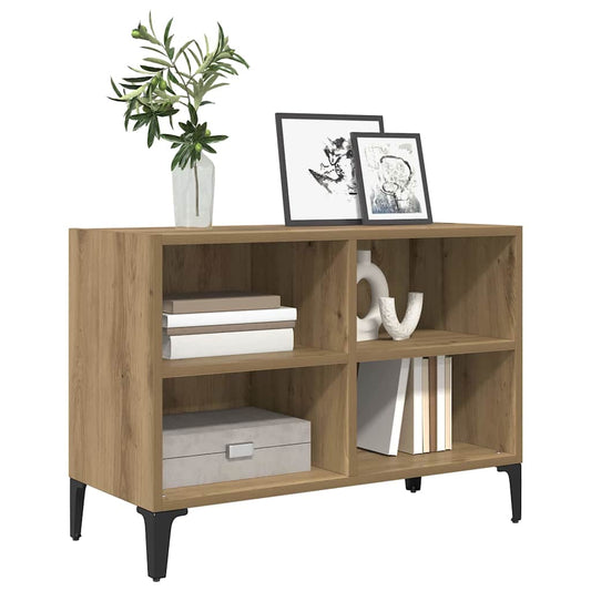 TV Cabinet Set Wall-mounted Brown Engineered Wood