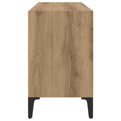 TV Cabinet Set Wall-mounted Brown Engineered Wood