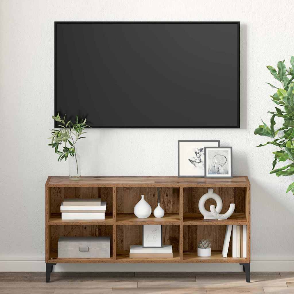 TV Cabinet Set Brown 103.5 x 30 x 50 cm Engineered Wood