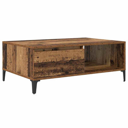 Coffee Table Old wood 90 x 60 x 35 cm Engineered wood