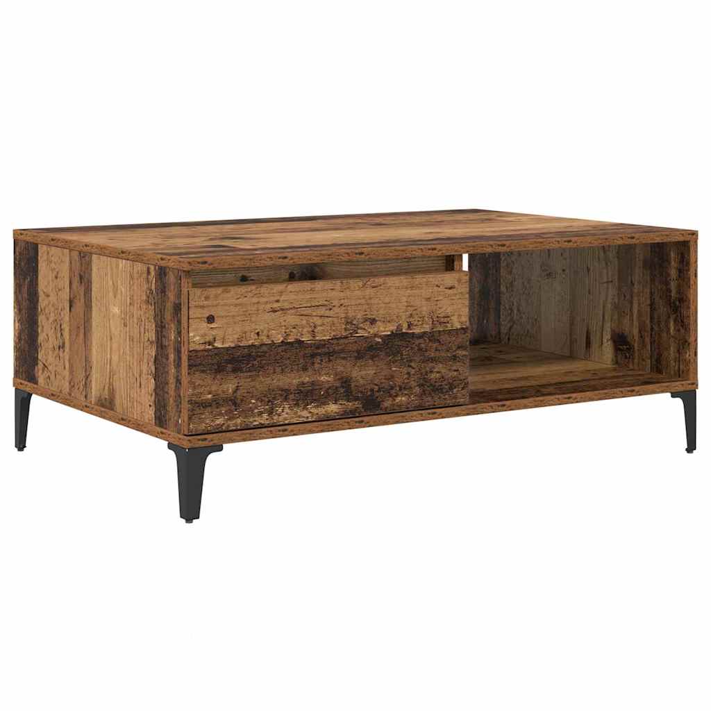 Coffee Table Old wood 90 x 60 x 35 cm Engineered wood