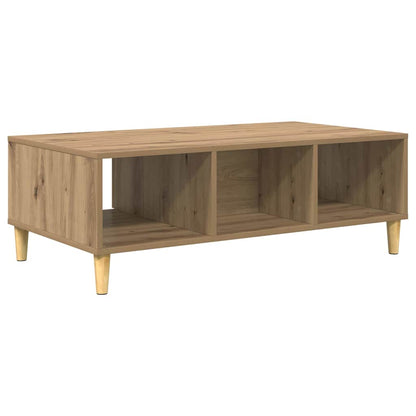 Coffee Table Artisan Oak 102 x 55 x 35 cm Engineered Wood