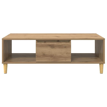 Coffee Table Artisan Oak 102 x 55 x 35 cm Engineered Wood