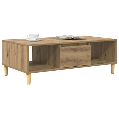 Coffee Table Artisan Oak 102 x 55 x 35 cm Engineered Wood