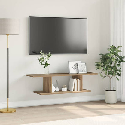 TV Cabinet Set Artisan Oak 102 x 35 x 35 cm Engineered Wood