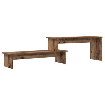 TV Cabinet Set 180.5 x 30 x 43 cm Old Wood Engineered Wood