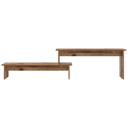 TV Cabinet Set 180.5 x 30 x 43 cm Old Wood Engineered Wood