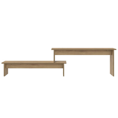 TV Cabinet Set 180.5 x 30 x 43 cm Artisan Oak Engineered Wood