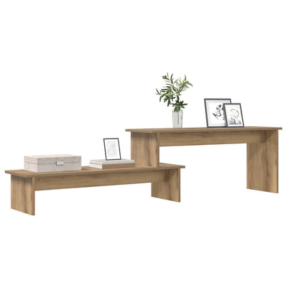 TV Cabinet Set 180.5 x 30 x 43 cm Artisan Oak Engineered Wood