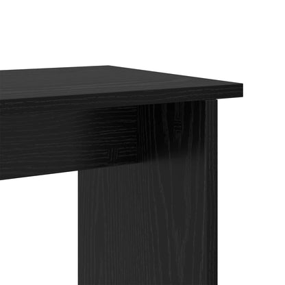 TV Cabinet Set 180.5 x 30 x 43 cm Black Oak Engineered Wood