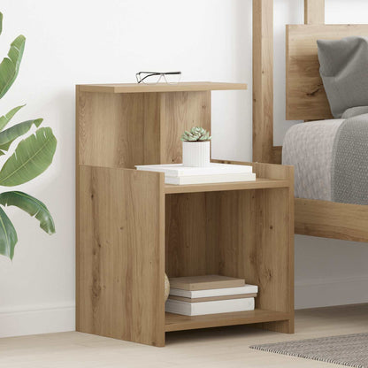 Bedside Cabinet Artisan Oak 40 x 35 x 60 cm Engineered Wood