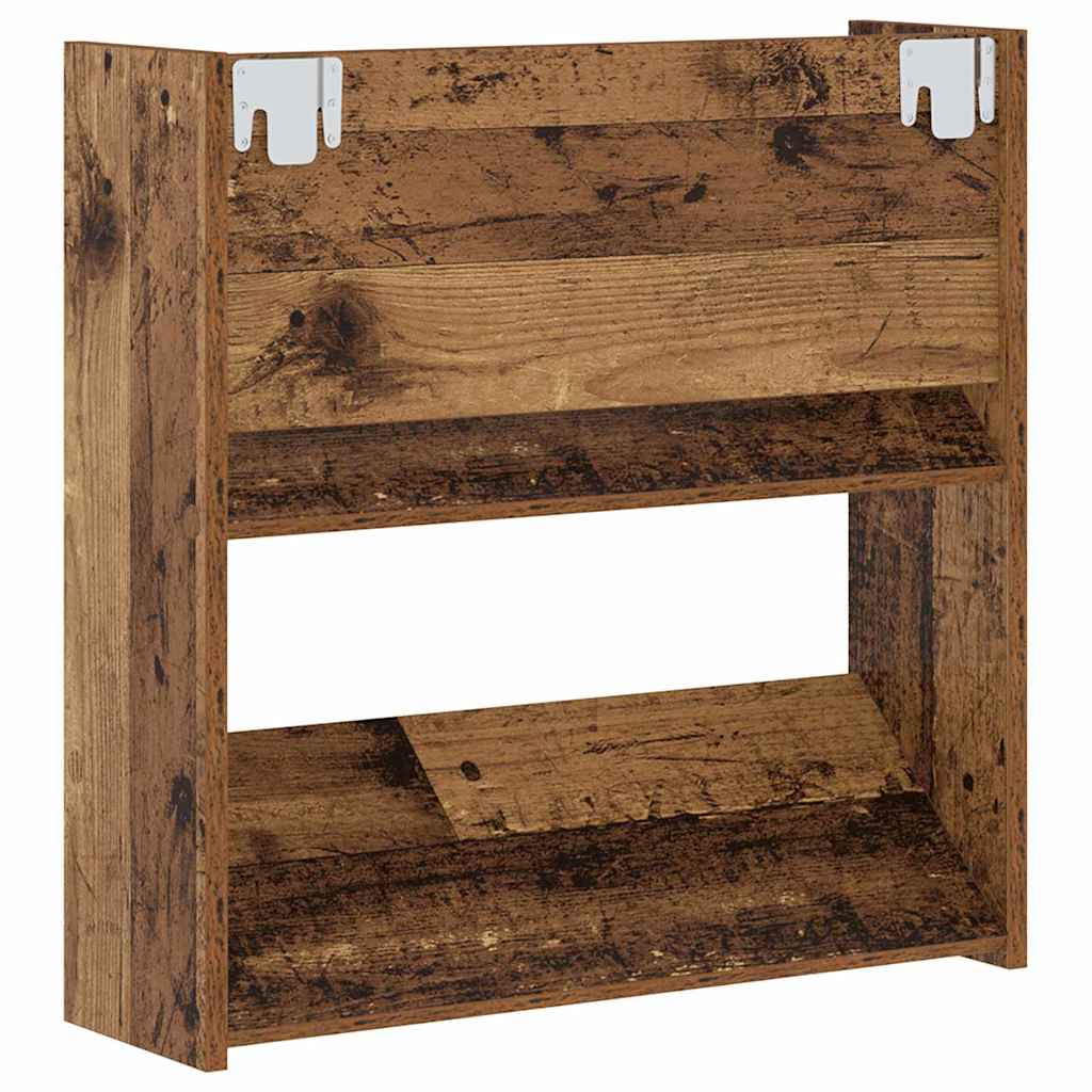 Shoe Cabinet Old Wood 60 x 18 x 60 cm Engineered Wood