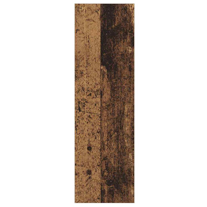 Shoe Cabinet 2 pcs Old Wood 60 x 18 x 60 cm Engineered Wood