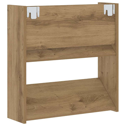 Shoe Cabinet Artisan Oak 60 x 18 x 60 cm Engineered Wood