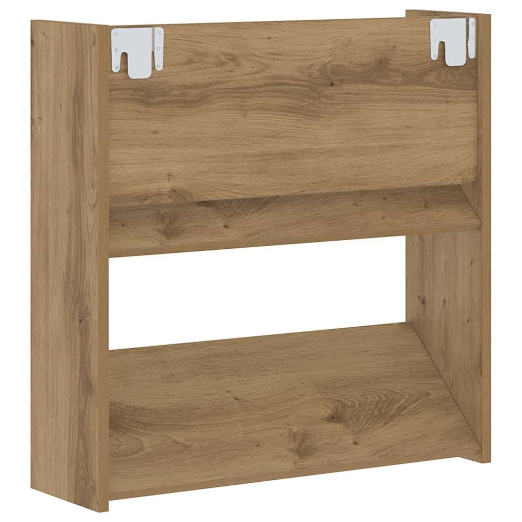 Shoe Cabinet 60 x 18 x 60 cm Engineered Wood Artisan Oak