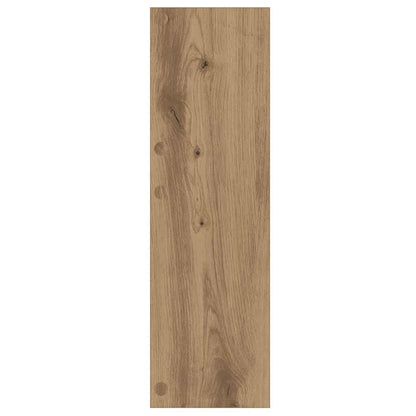 Shoe Cabinet Artisan Oak 60 x 18 x 60 cm Engineered Wood