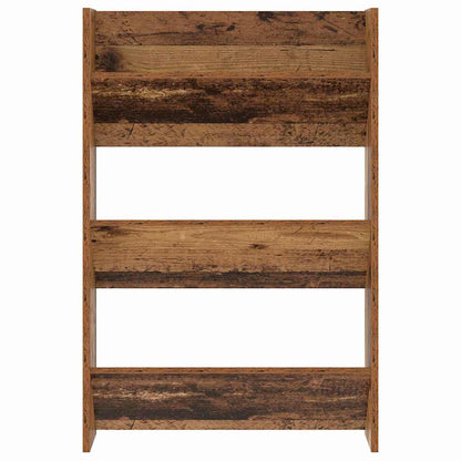 Shoe Cabinet Old Wood 60 x 18 x 90 cm Engineered Wood
