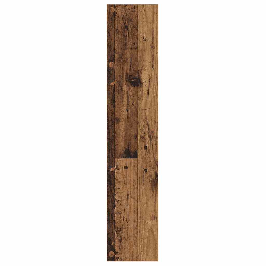 Shoe Cabinet 2 pcs Old Wood 60 x 18 x 90 cm Engineered Wood