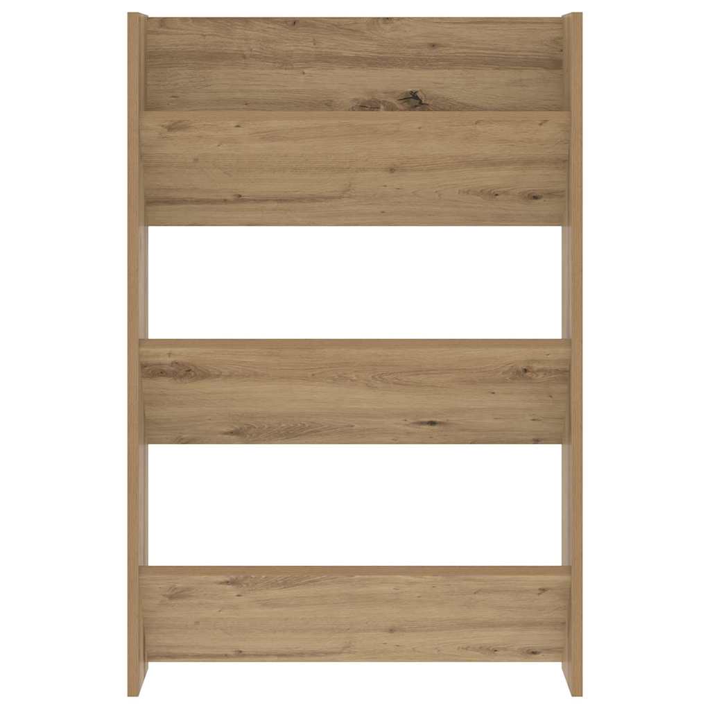 Shoe Cabinet 2 pcs Artisan Oak 60 x 18 x 90 cm Engineered Wood