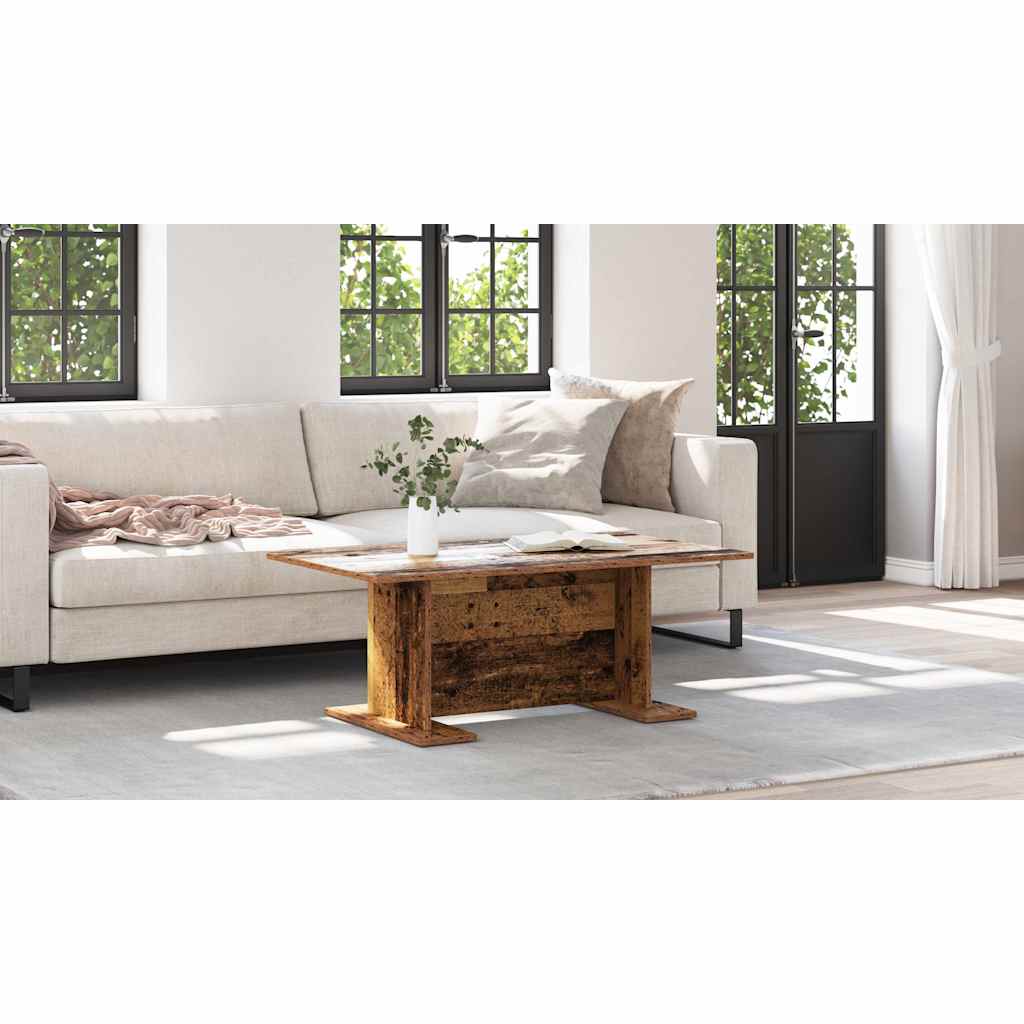 Coffee Table Old wood 103.5 x 60 x 40 cm Engineered wood