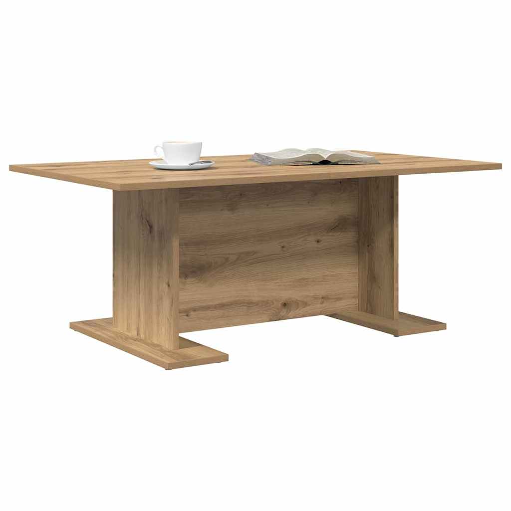Coffee Table Artisan oak 103.5 x 60 x 40 cm Engineered Wood