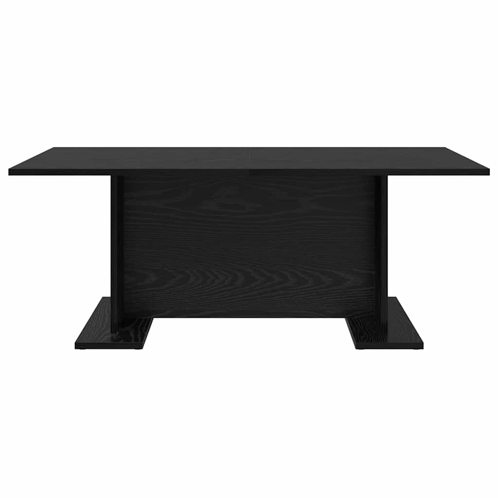 Coffee Table Black oak 103.5 x 60 x 40 cm Engineered wood