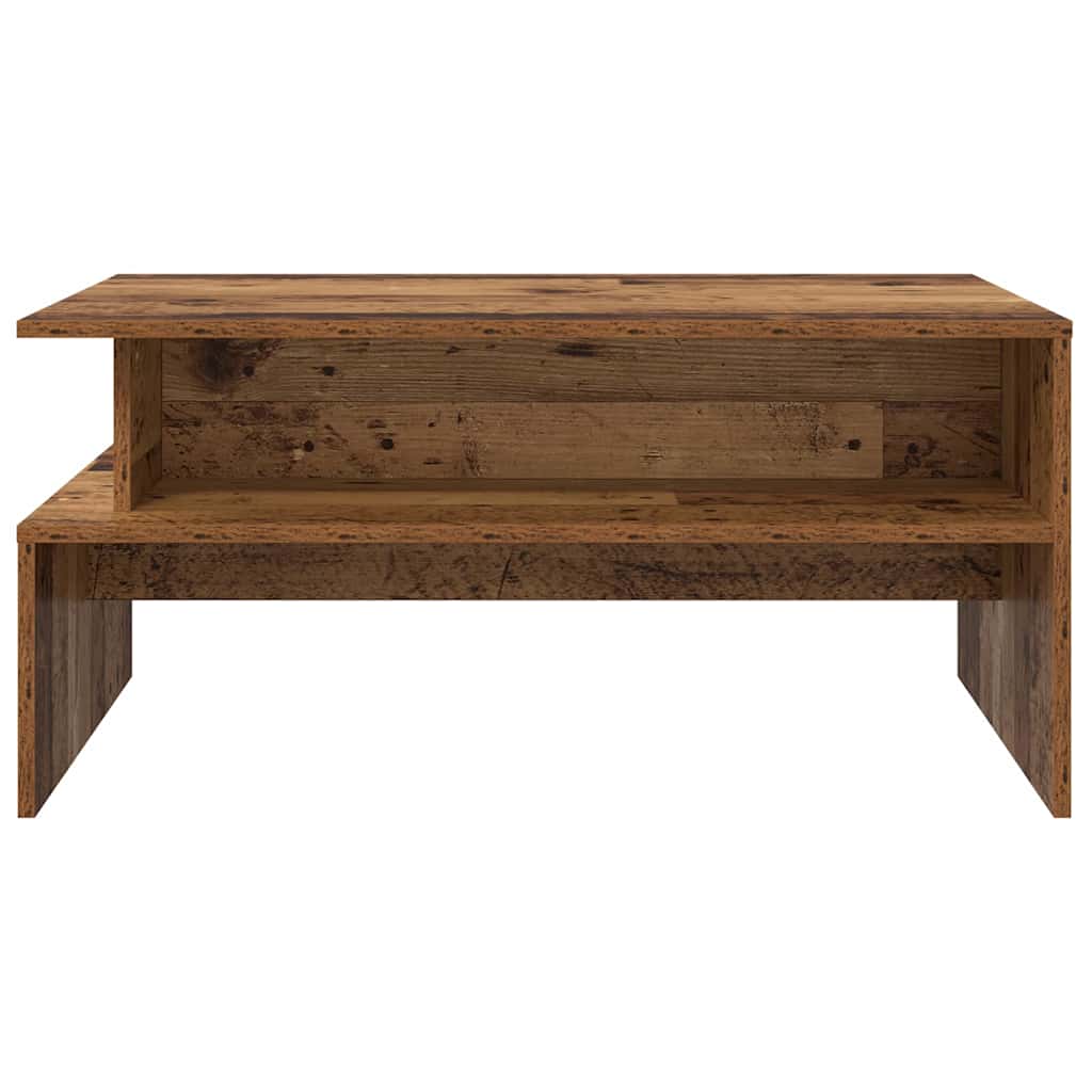 Coffee Table Old Wood 90 x 55 x 42.5 cm Engineered Wood
