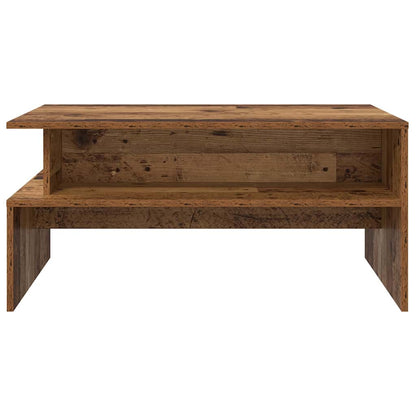 Coffee Table Old Wood 90 x 55 x 42.5 cm Engineered Wood