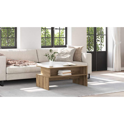 Coffee Table Artisan Oak 90 x 55 x 42.5 cm Engineered Wood