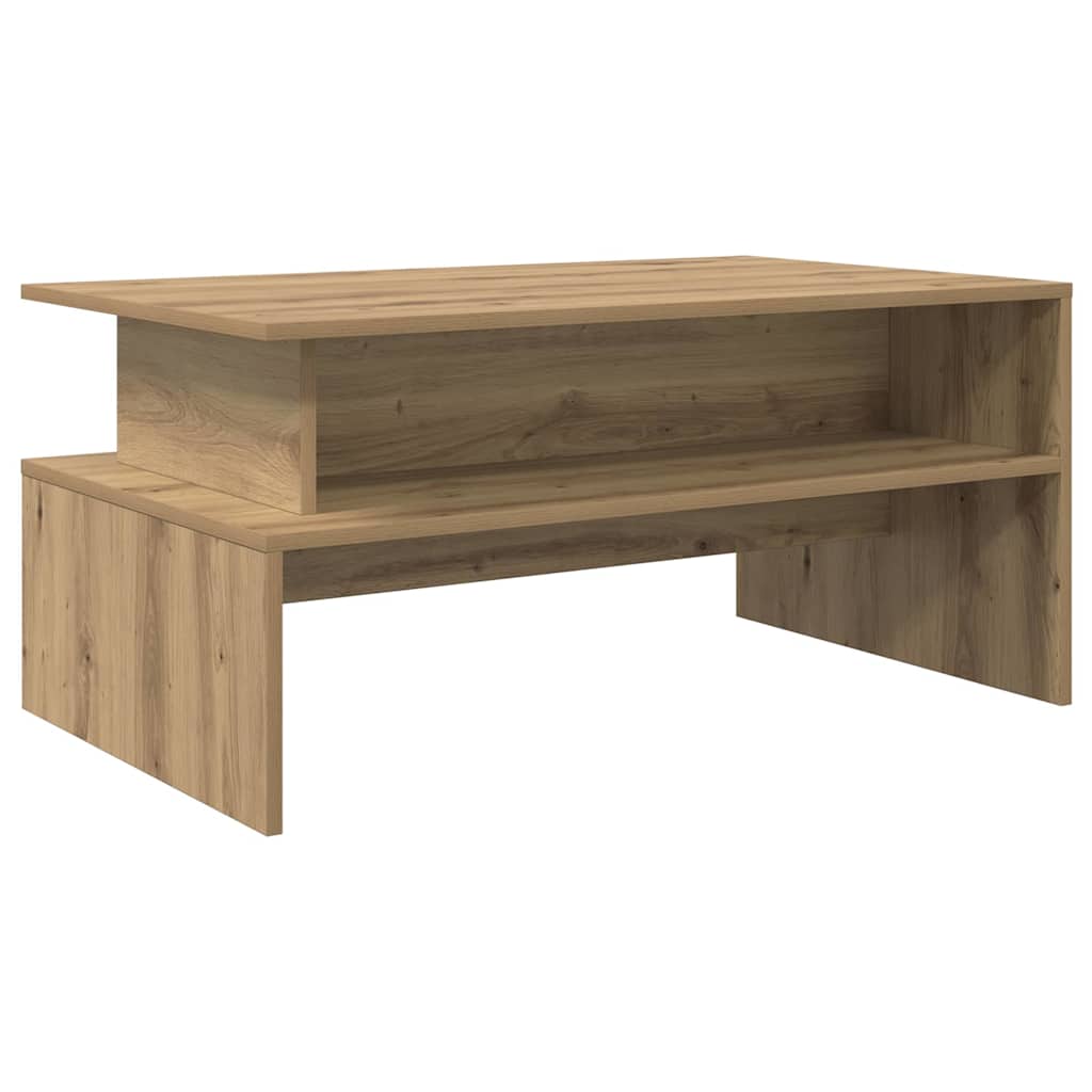 Coffee Table Artisan Oak 90 x 55 x 42.5 cm Engineered Wood