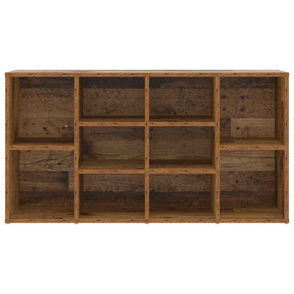 Shoe Bench Old Wood 103 x 30 x 54.5 cm Engineered Wood