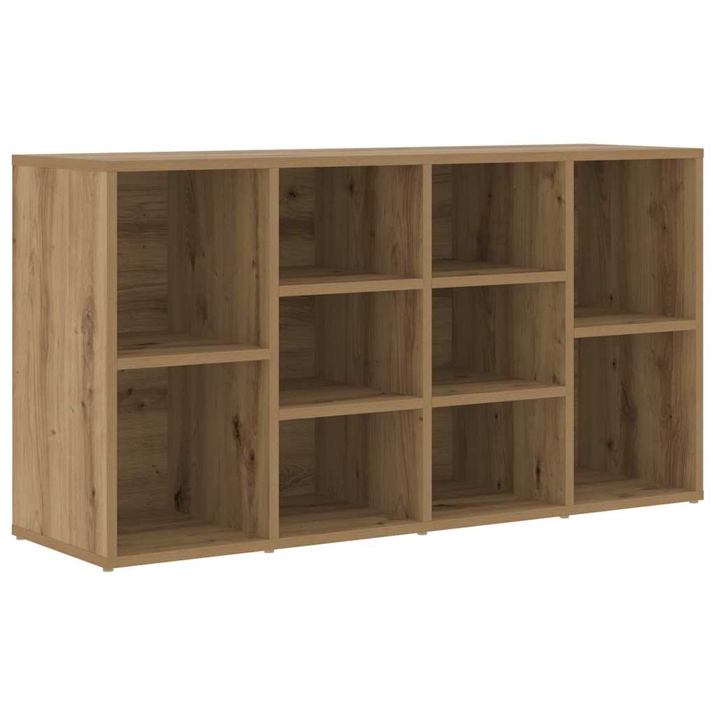 Shoe Bench 103 x 30 x 54.5 cm Engineered Wood Artisan Oak