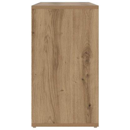 Shoe Bench 103 x 30 x 54.5 cm Engineered Wood Artisan Oak