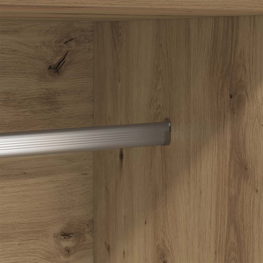 Wardrobe Artisian Oak 82.5 x 51.5 x 180 cm Engineered Wood