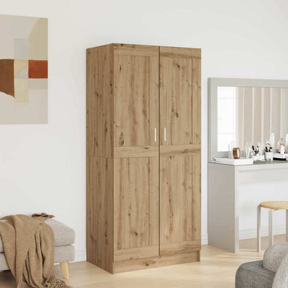 Wardrobe Artisian Oak 82.5 x 51.5 x 180 cm Engineered Wood
