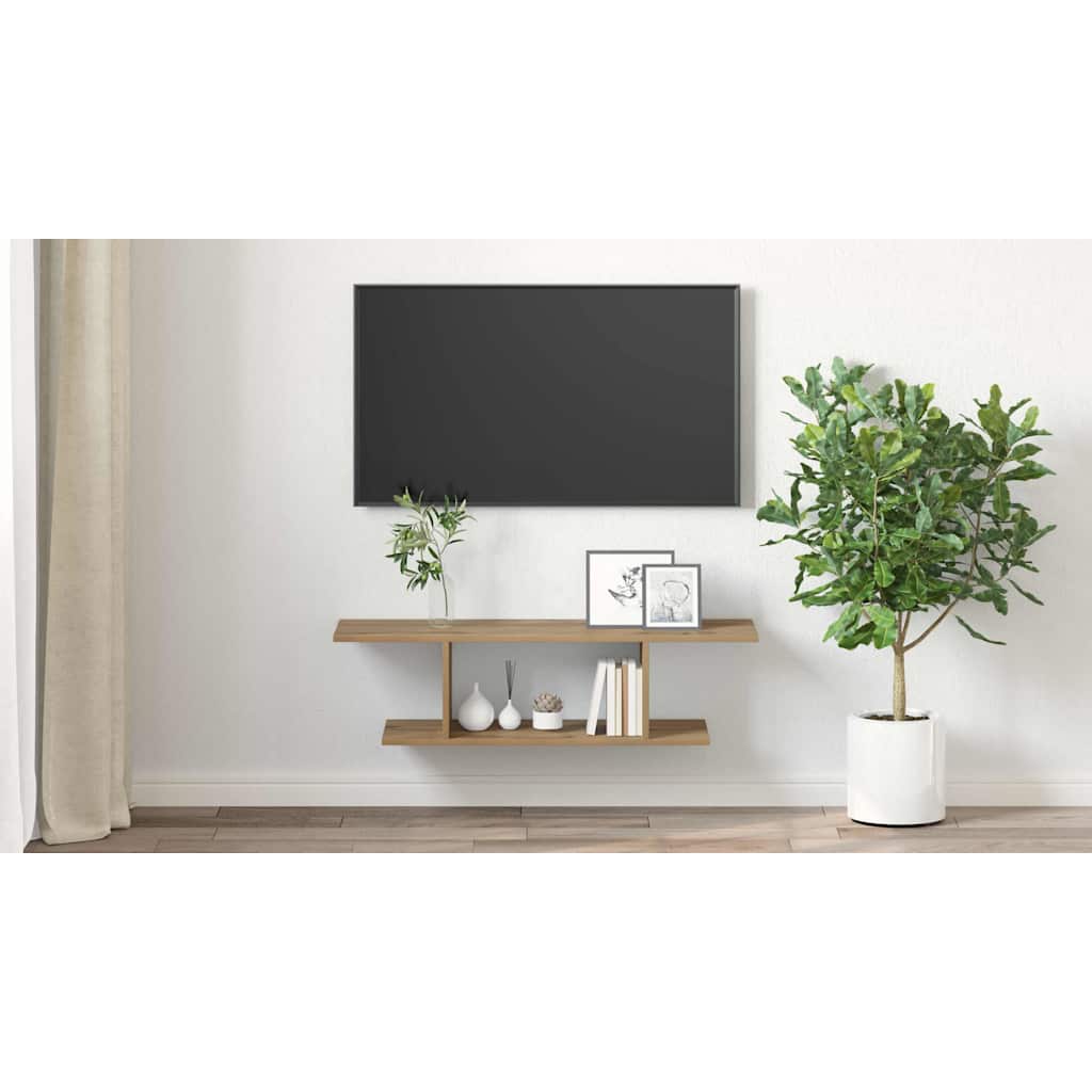 TV Cabinet Set Brown 103 x 30 x 26.5 cm Engineered Wood