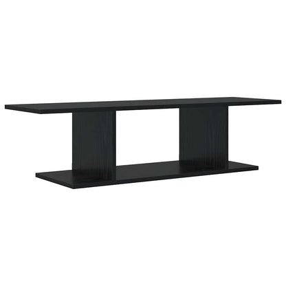 TV Cabinet Set Black 103 x 30 x 26.5 cm Engineered Wood