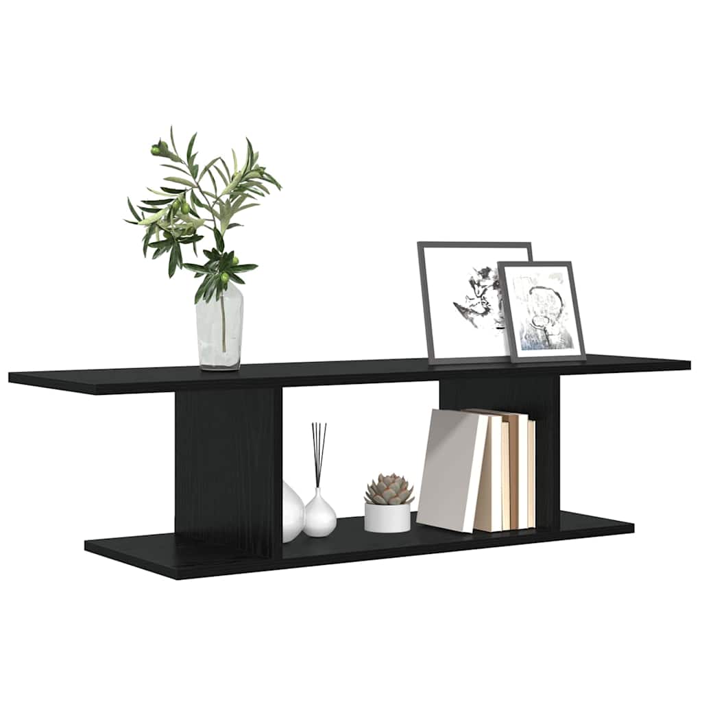 TV Cabinet Set Black 103 x 30 x 26.5 cm Engineered Wood