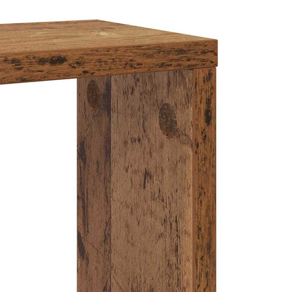 Wall Shelves with Shelf Wall-mounted Old Wood Engineered Wood