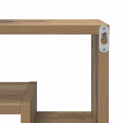 Wall Shelf Wall-Mounted Artisan oak 82 x 15 x 51 cm