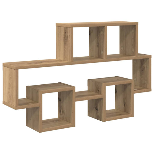 Wall Shelf Wall-Mounted Artisan oak 82 x 15 x 51 cm