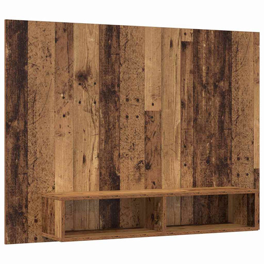 TV Cabinet Set Old Wood 120 x 23.5 x 90 cm Engineered Wood