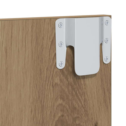 TV Cabinet Set Artisan Oak 120 x 23.5 x 90 cm Engineered Wood