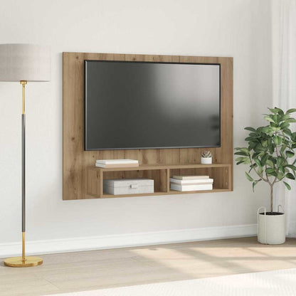 TV Cabinet Set Artisan Oak 120 x 23.5 x 90 cm Engineered Wood