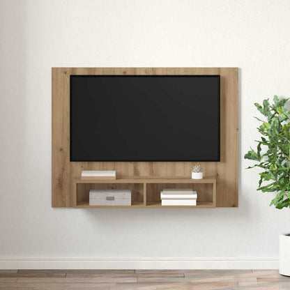 TV Cabinet Set Artisan Oak 120 x 23.5 x 90 cm Engineered Wood
