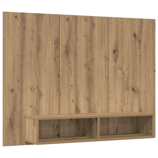 TV Cabinet Set Artisan Oak 120 x 23.5 x 90 cm Engineered Wood