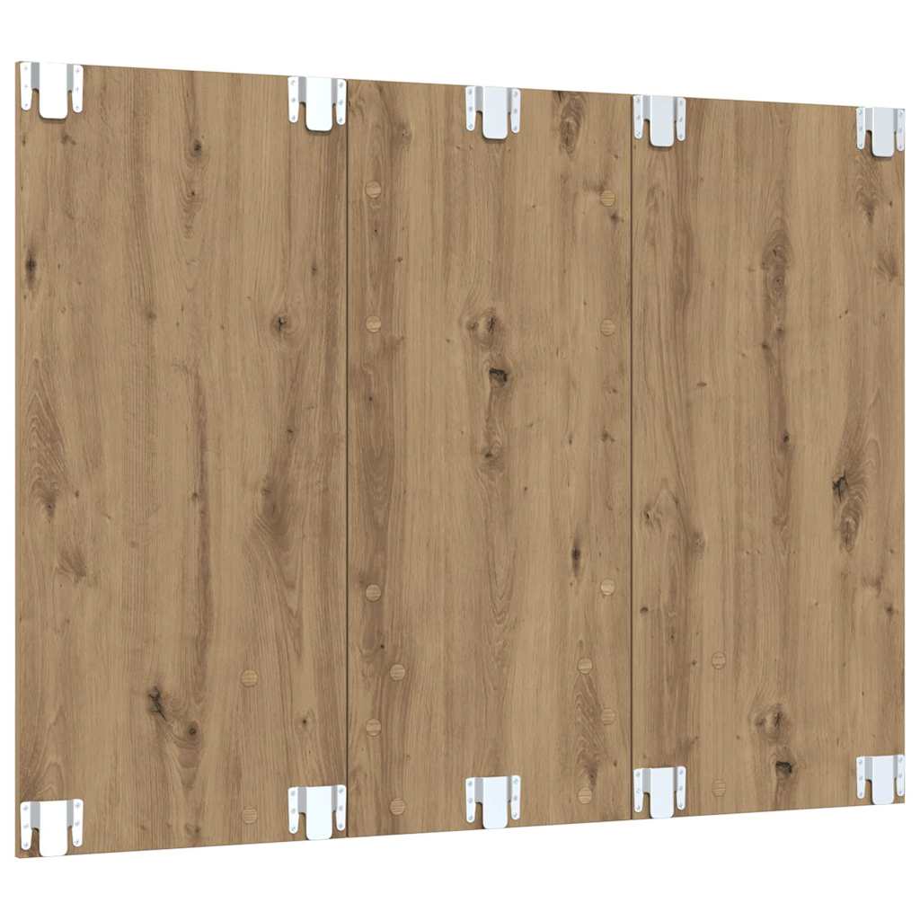 TV Cabinet Set Artisan Oak 120 x 23.5 x 90 cm Engineered Wood