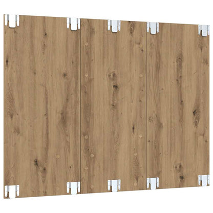 TV Cabinet Set Artisan Oak 120 x 23.5 x 90 cm Engineered Wood
