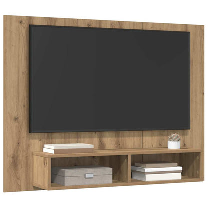 TV Cabinet Set Artisan Oak 120 x 23.5 x 90 cm Engineered Wood