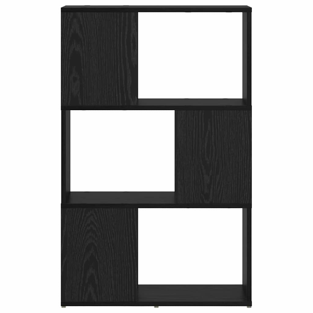 TV Cabinet Set 60 x 24 x 94.5 cm Black Engineered Wood